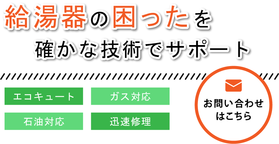 突然のトラブルにも迅速に対応